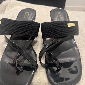 Women’s Black Wedge Sandals